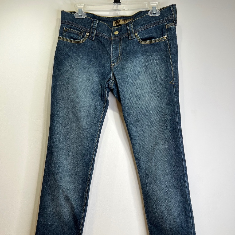 OND Old Navy Denim women's jeans Untra Low Waist Skinny Stretch size 8R